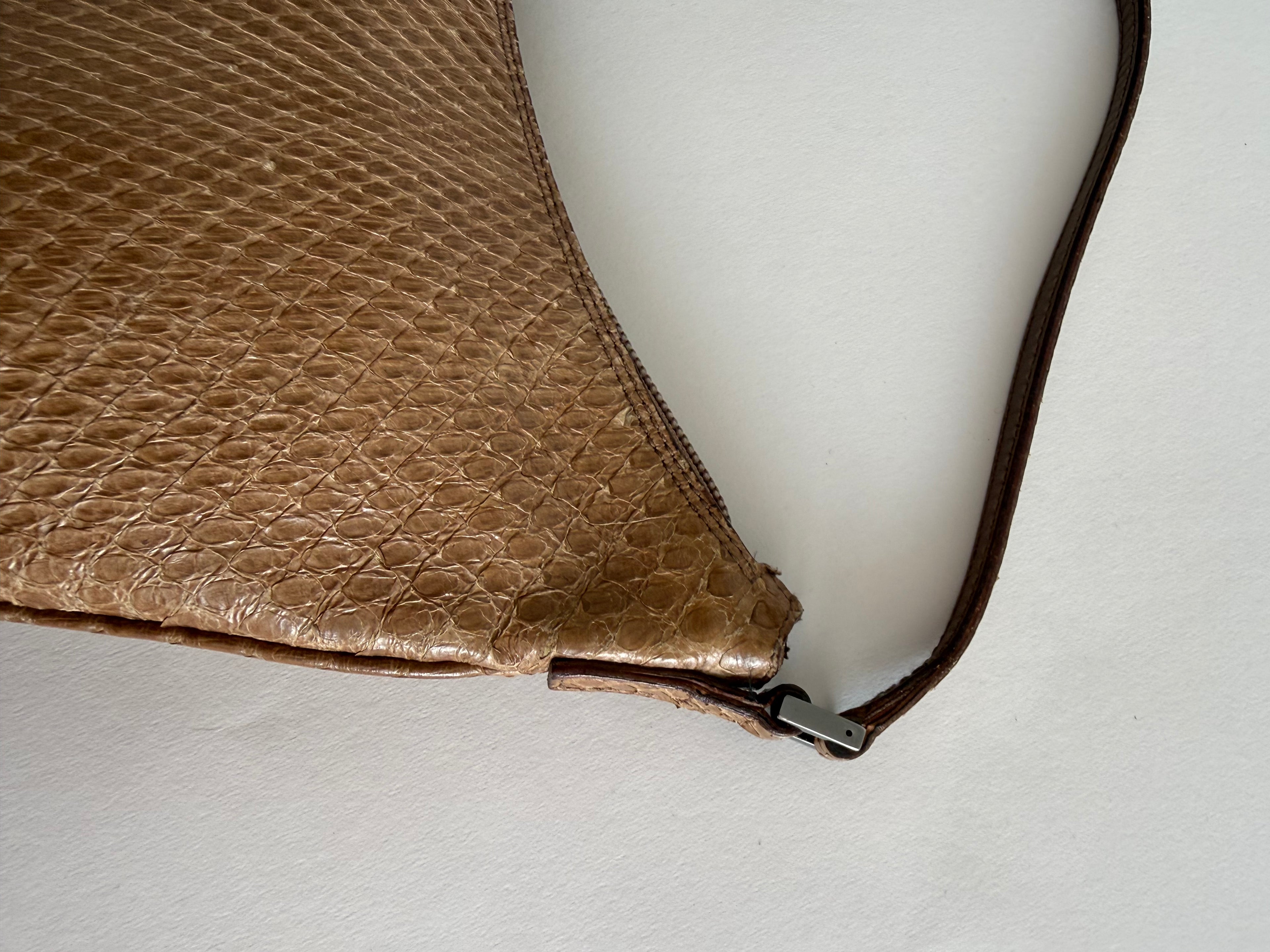 Gucci half-moon snake bag