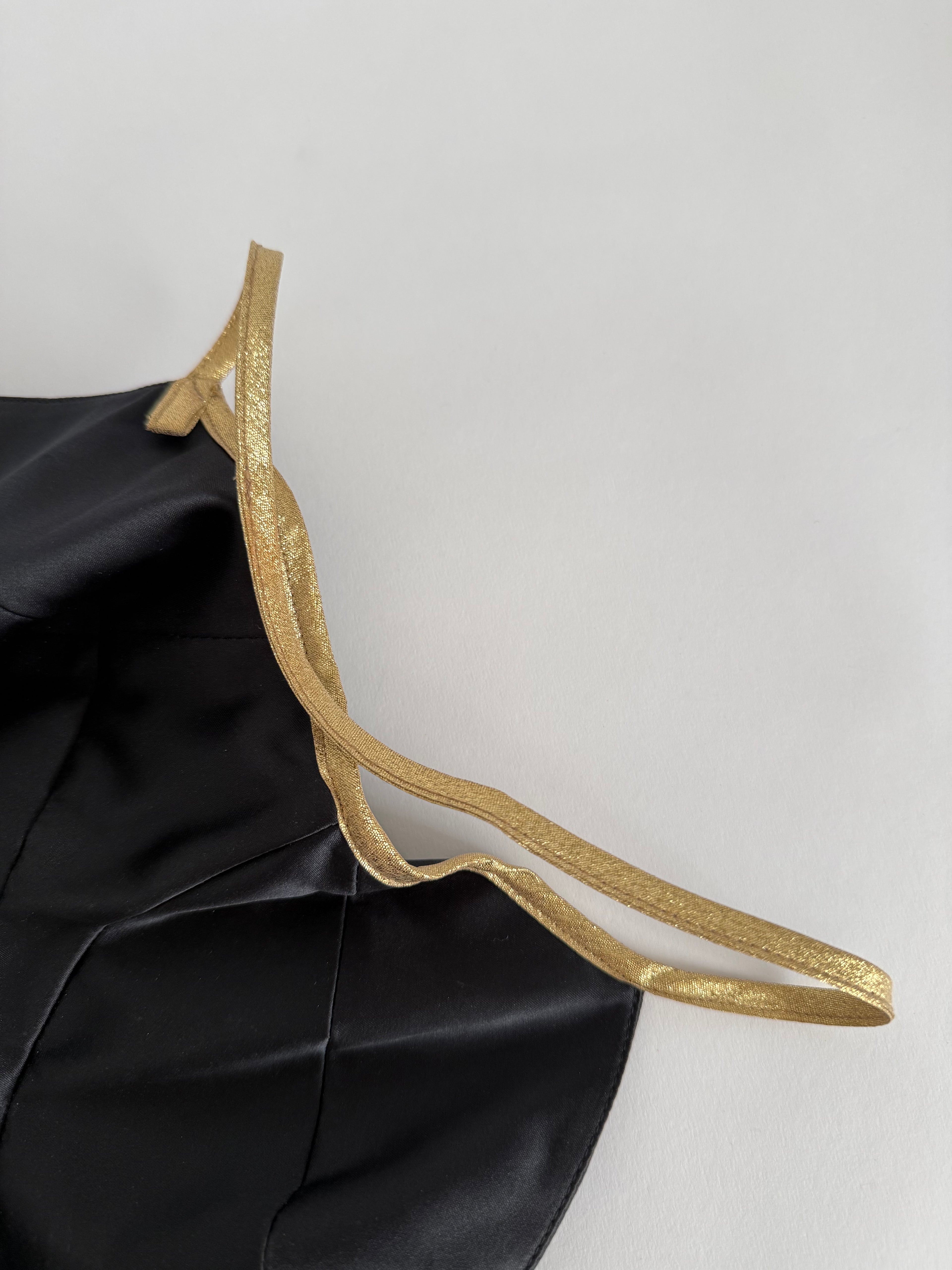 Just Cavalli FW 2005 black dress under the knee
