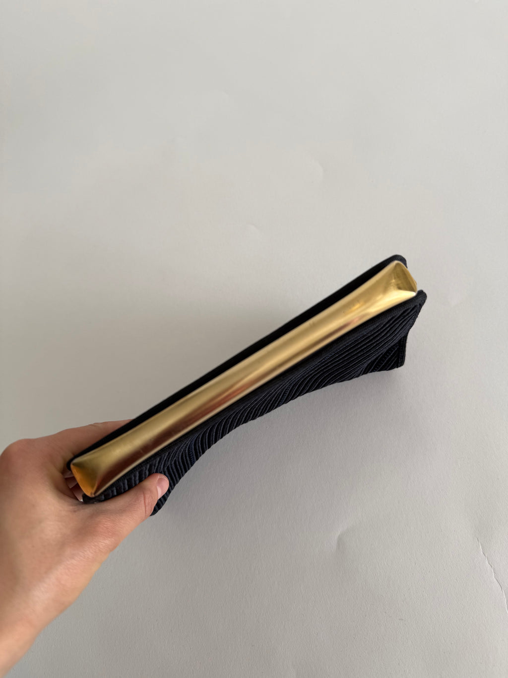 Clutch De Vecchi blue 80s