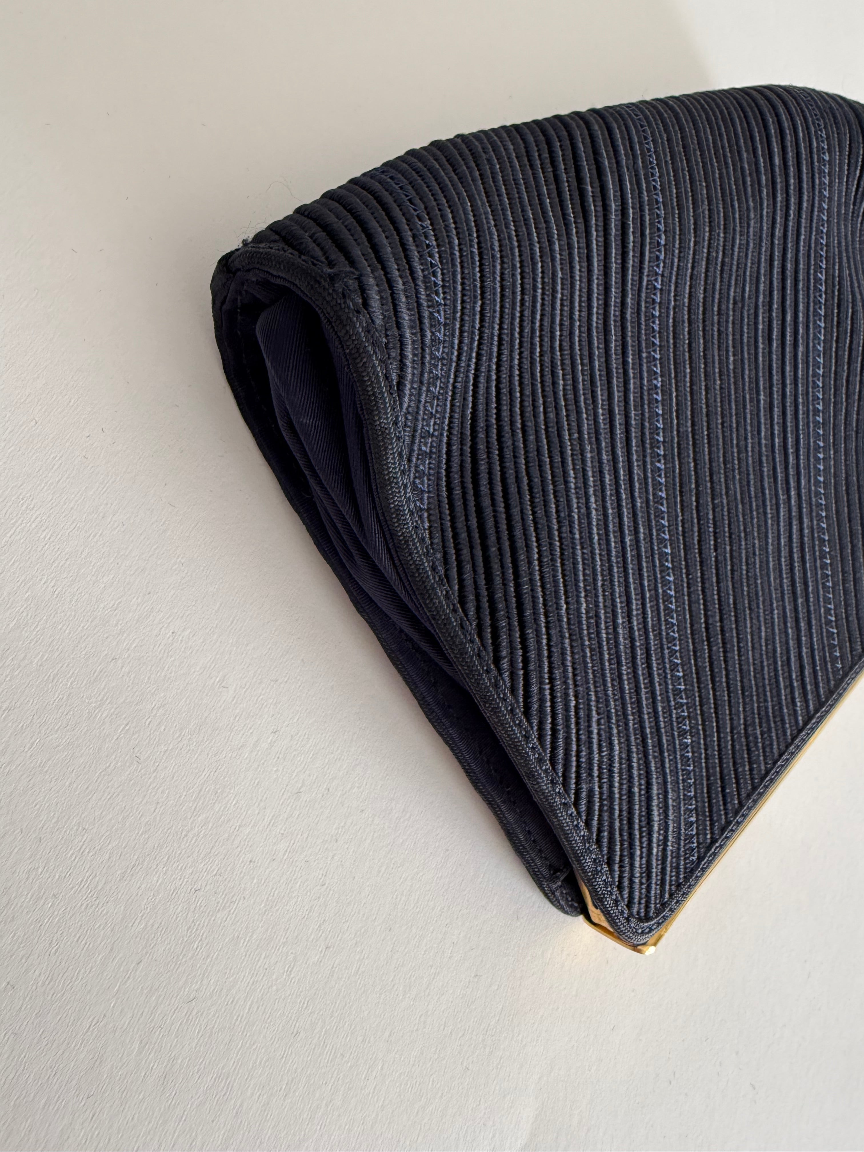 Clutch De Vecchi blue 80s