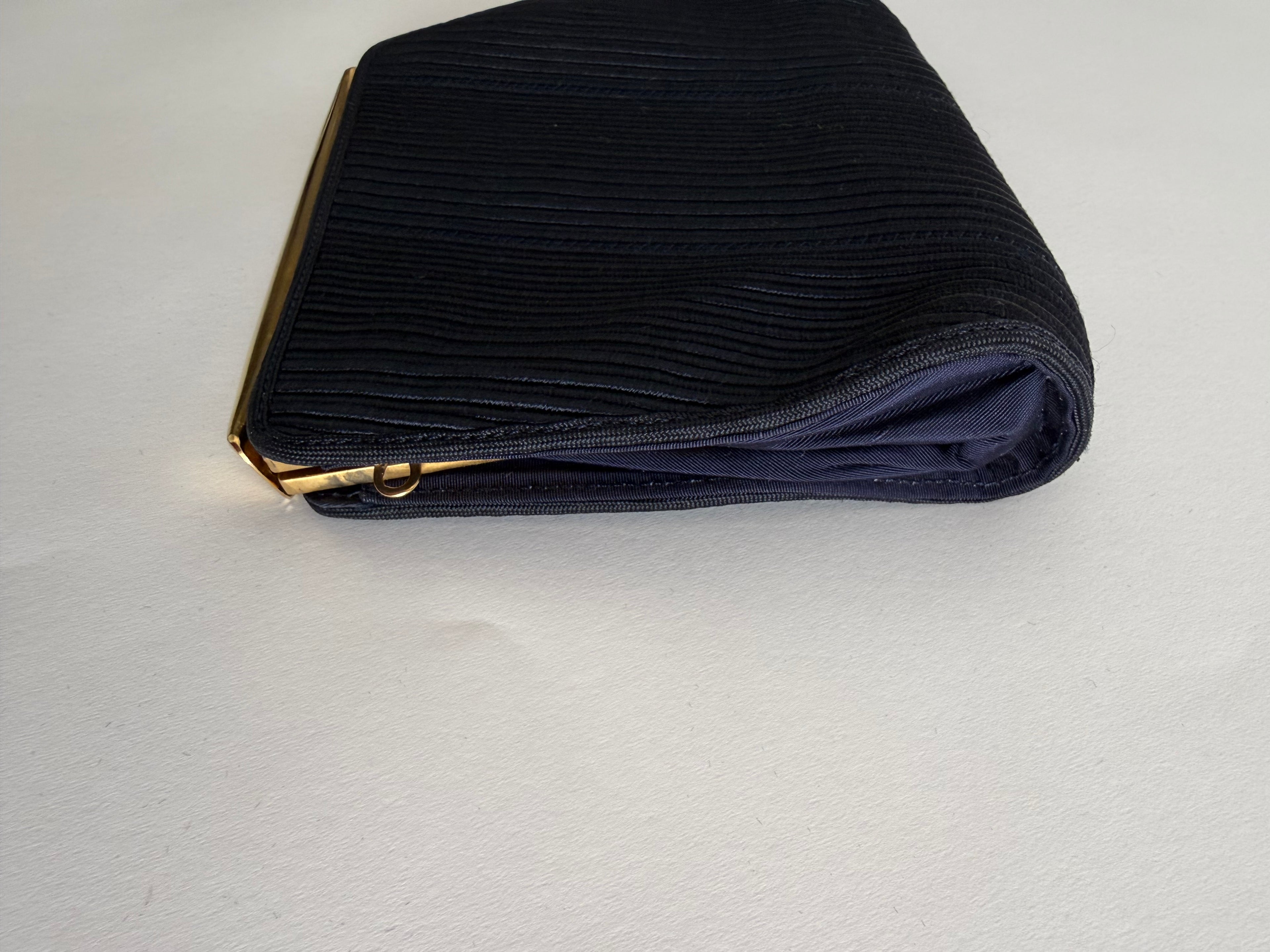 Clutch De Vecchi blue 80s