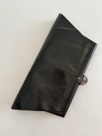 Lizard 70s black clutch