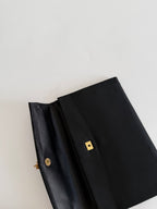 Vintage black clutch