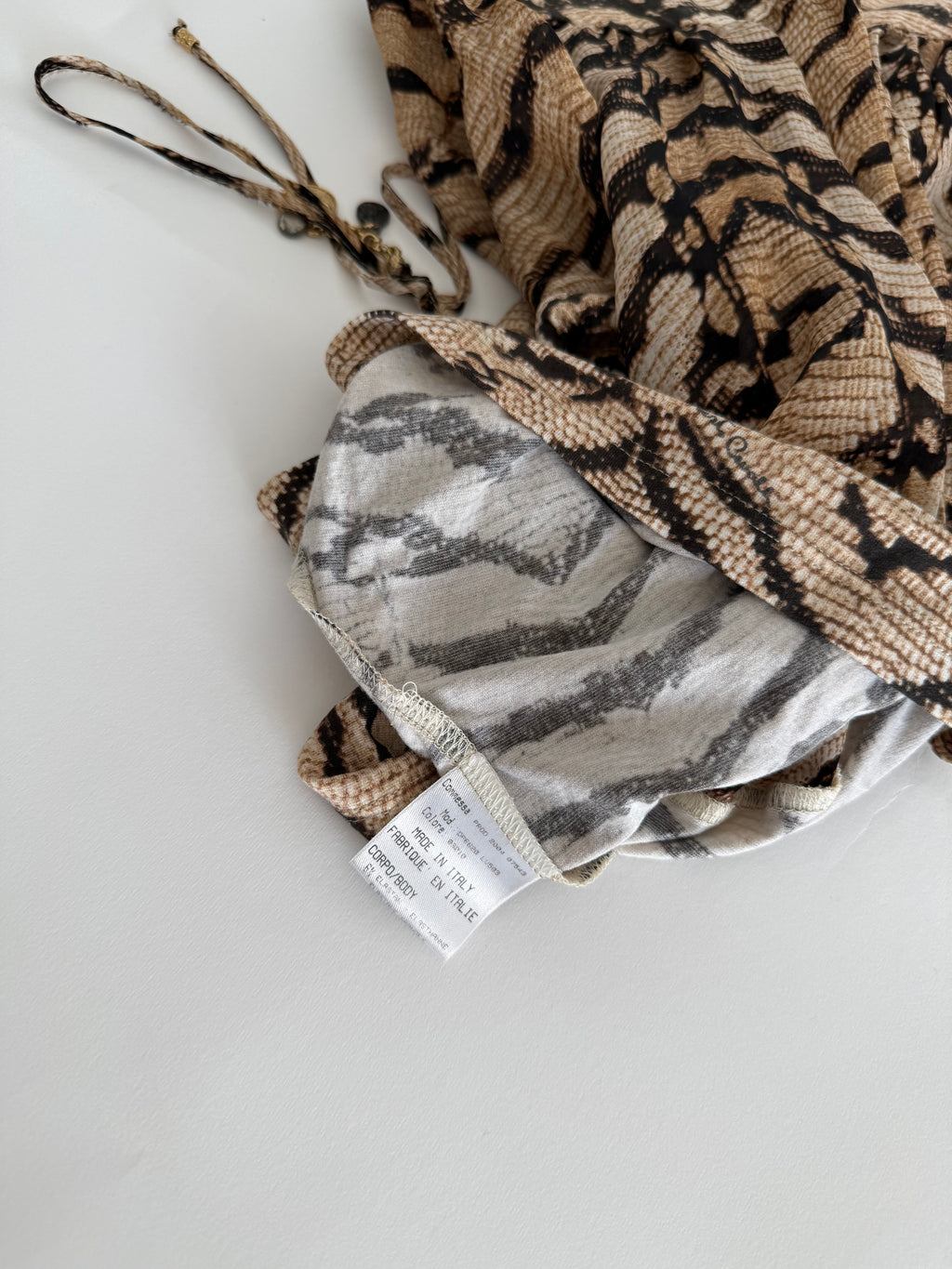 Top Roberto Cavalli SS 2005 Runway silk coins