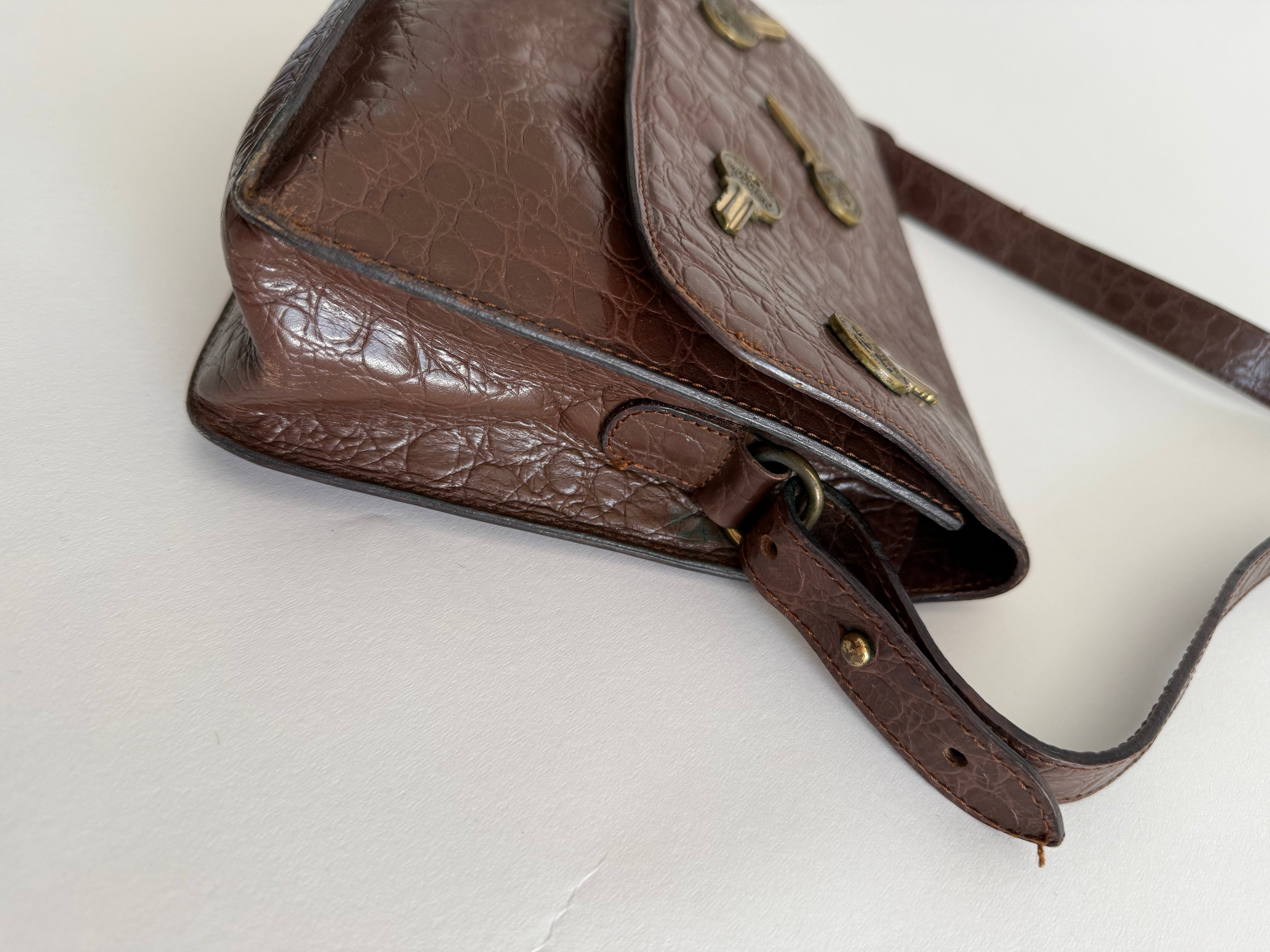 Moschino keys 80s shoulder bag