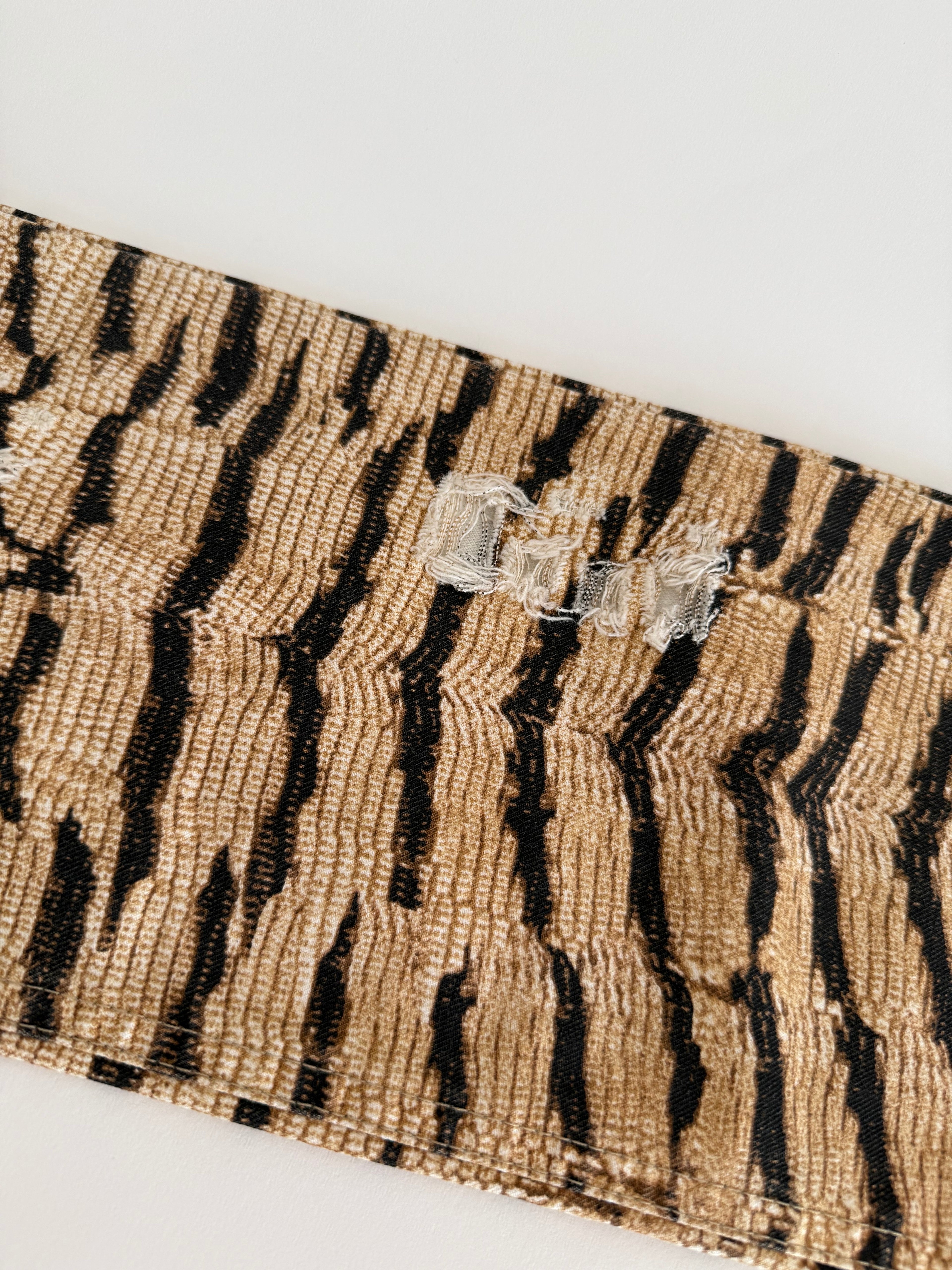 Roberto Cavalli SS 2005 Runway print pants jeans