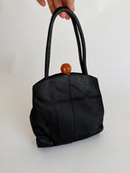 Silk evening hand bag