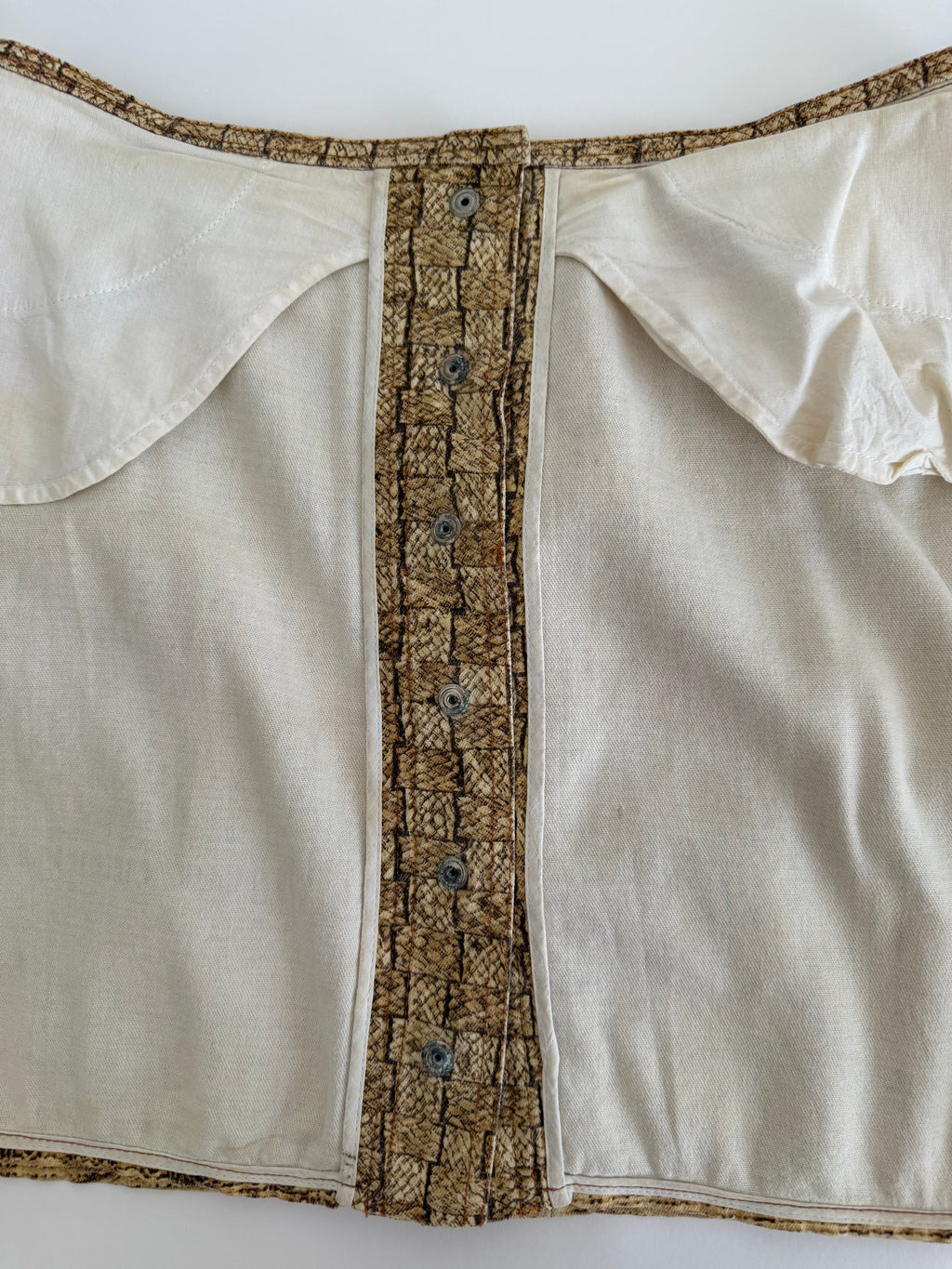 Roberto Cavalli SS 1997 mini skirt