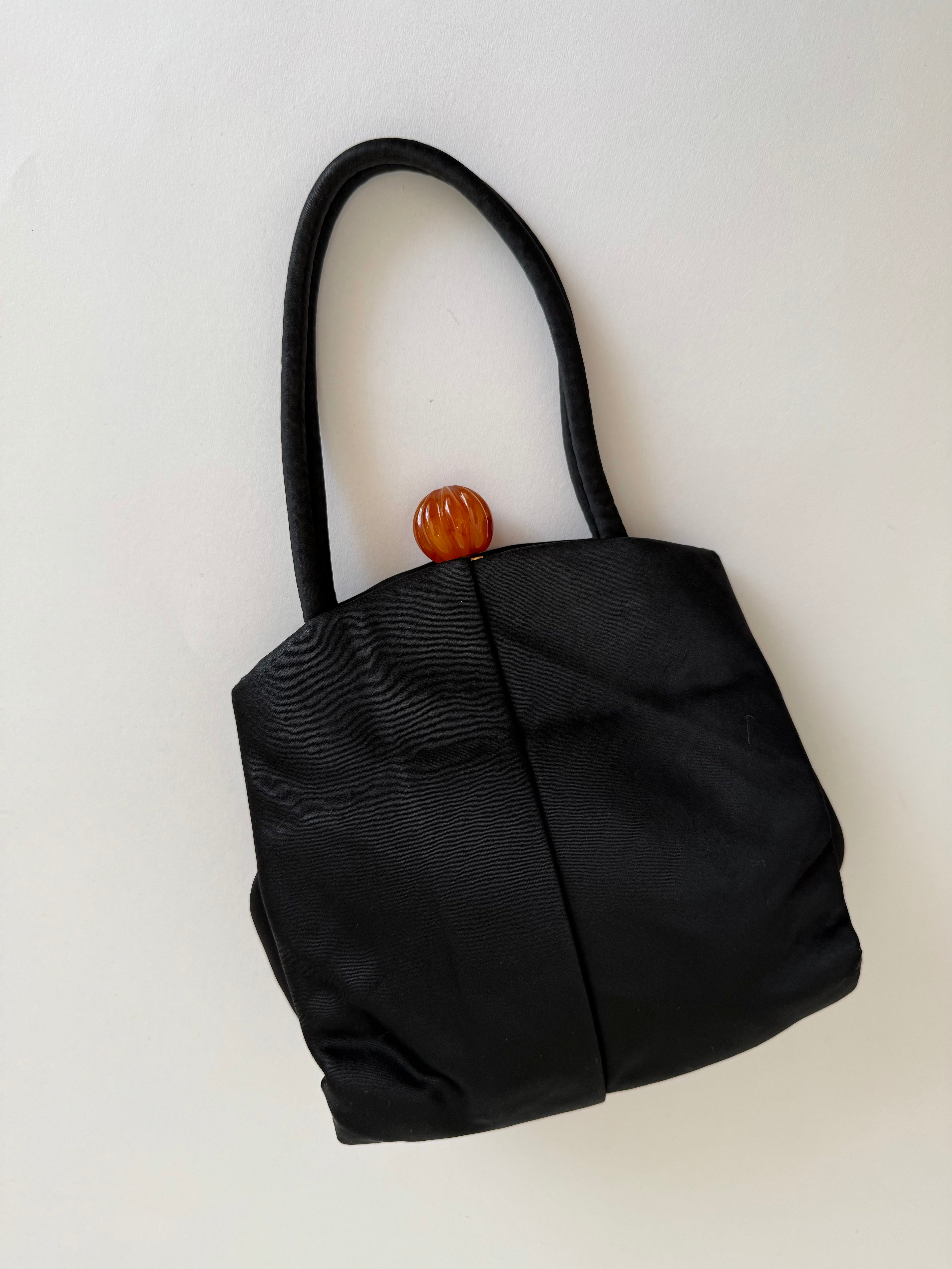 Silk evening hand bag