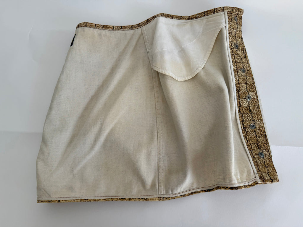 Roberto Cavalli SS 1997 mini skirt