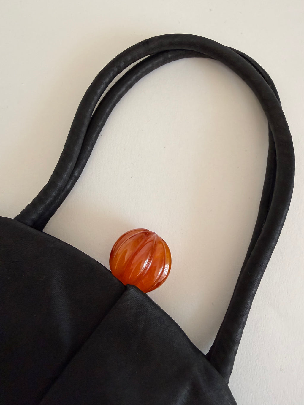 Silk evening hand bag
