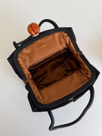 Silk evening hand bag