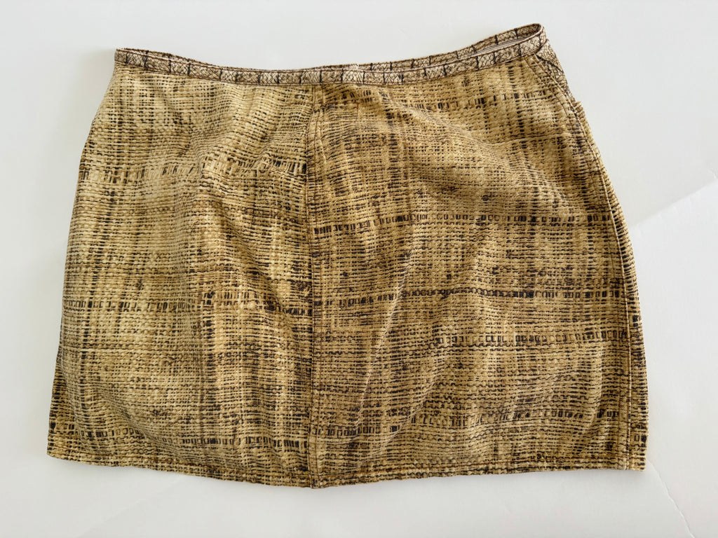 Roberto Cavalli SS 1997 mini skirt