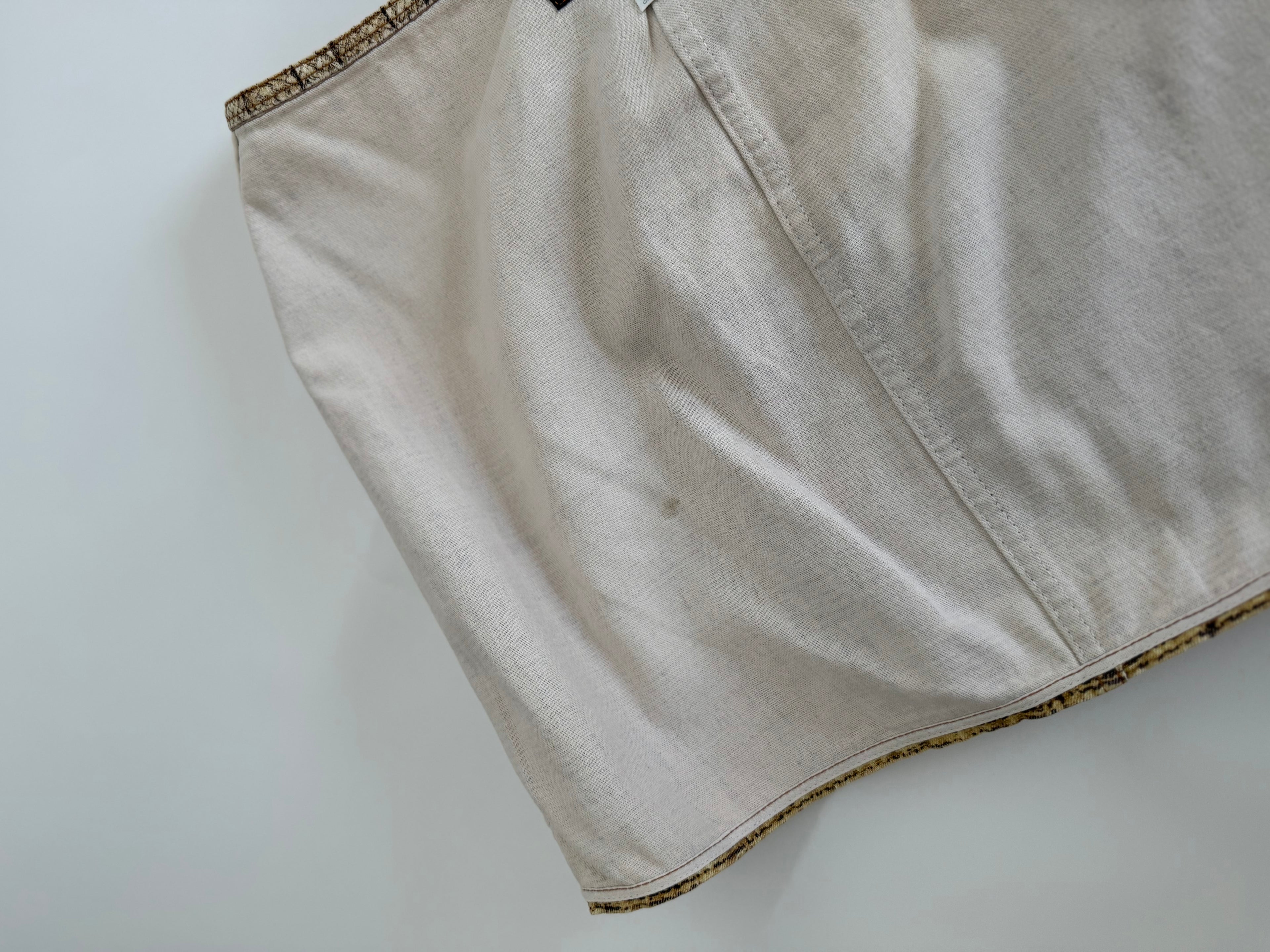 Roberto Cavalli SS 1997 mini skirt
