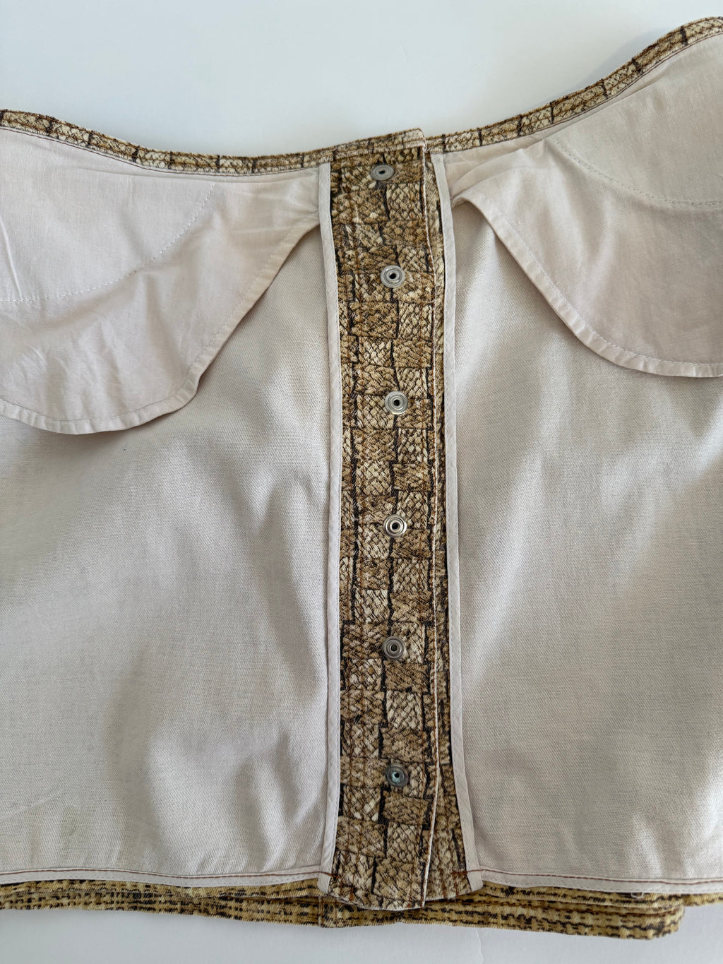 Roberto Cavalli SS 1997 mini skirt
