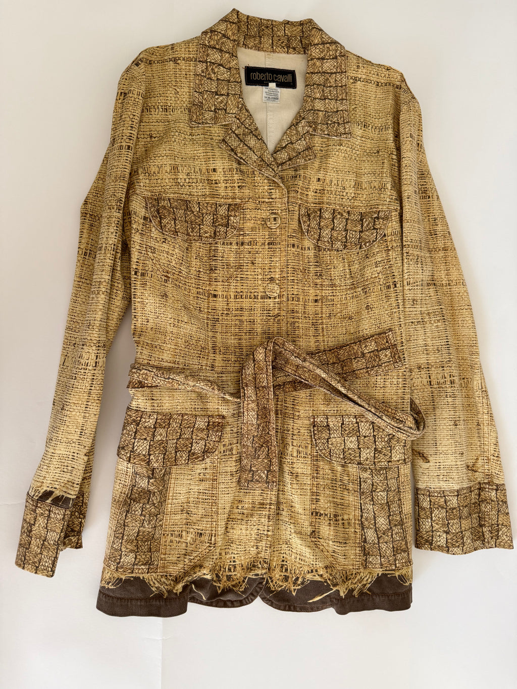 Roberto Cavalli SS 1997 Runway jacket