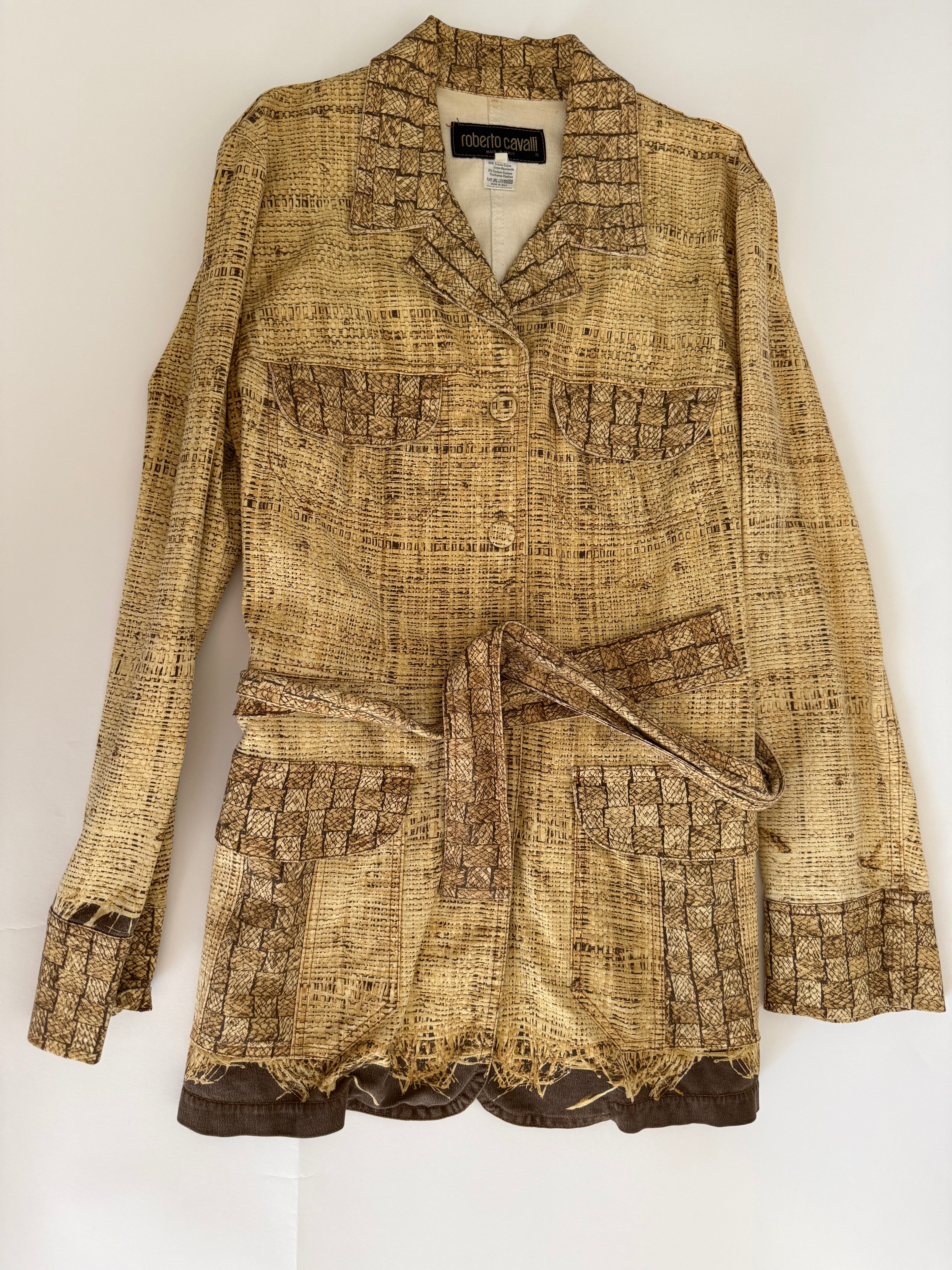 Roberto Cavalli SS 1997 Runway jacket
