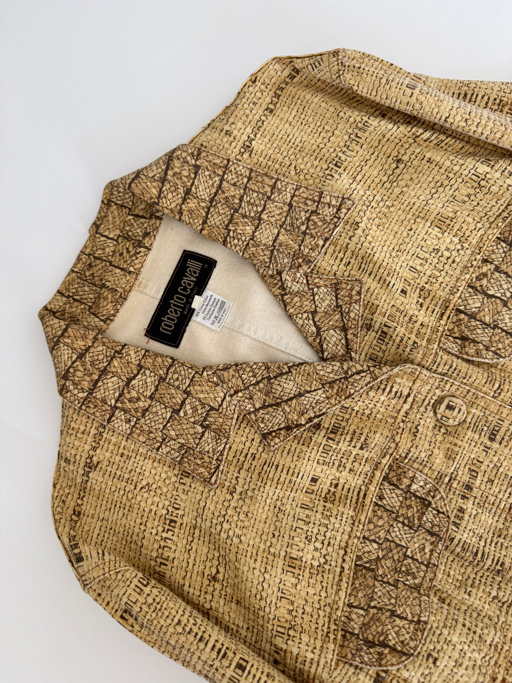 Roberto Cavalli SS 1997 Runway jacket