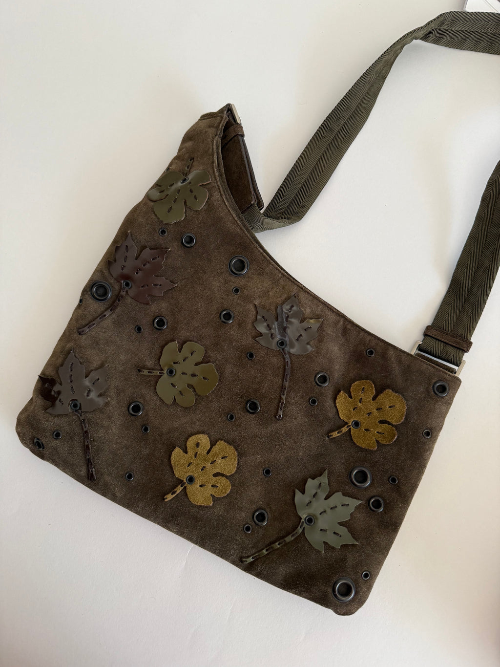 Prada F/W 1999 leaves shoulder bag