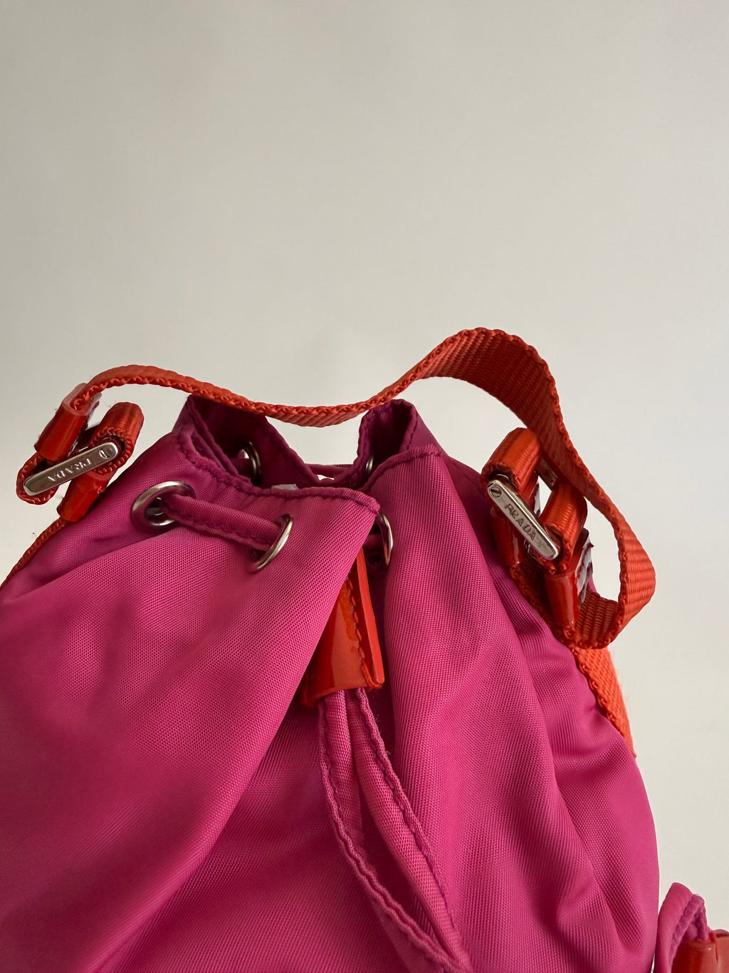Prada mini bucket bag 2000s