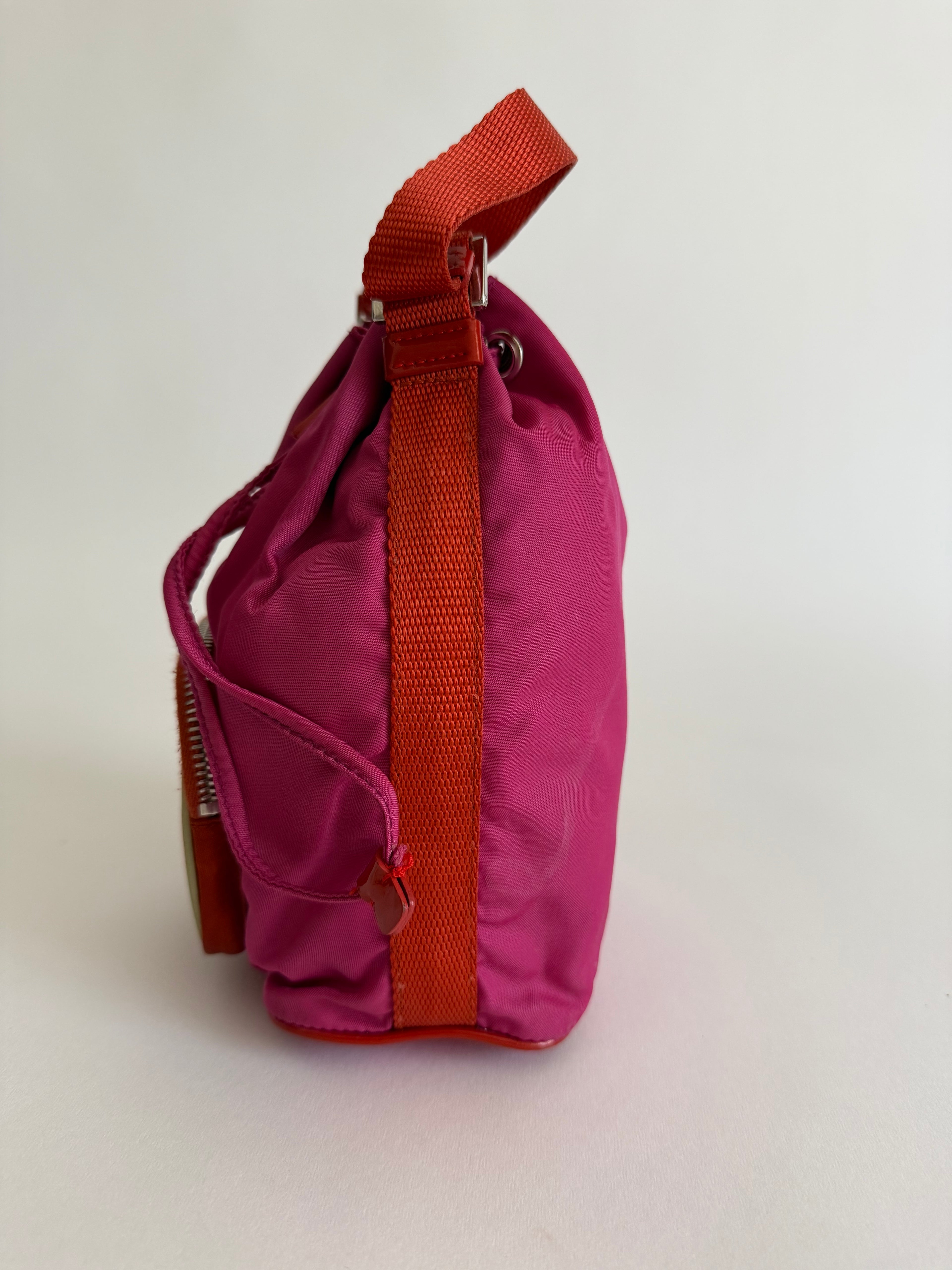 Prada mini bucket bag 2000s