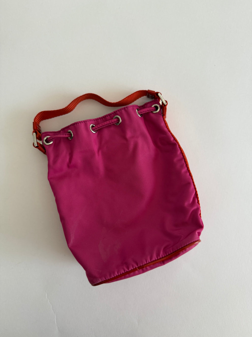Prada mini bucket bag 2000s