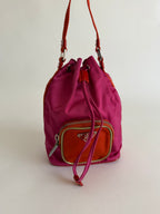 Prada mini bucket bag 2000s