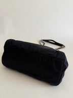 Prada blue 2000s shoulder bag