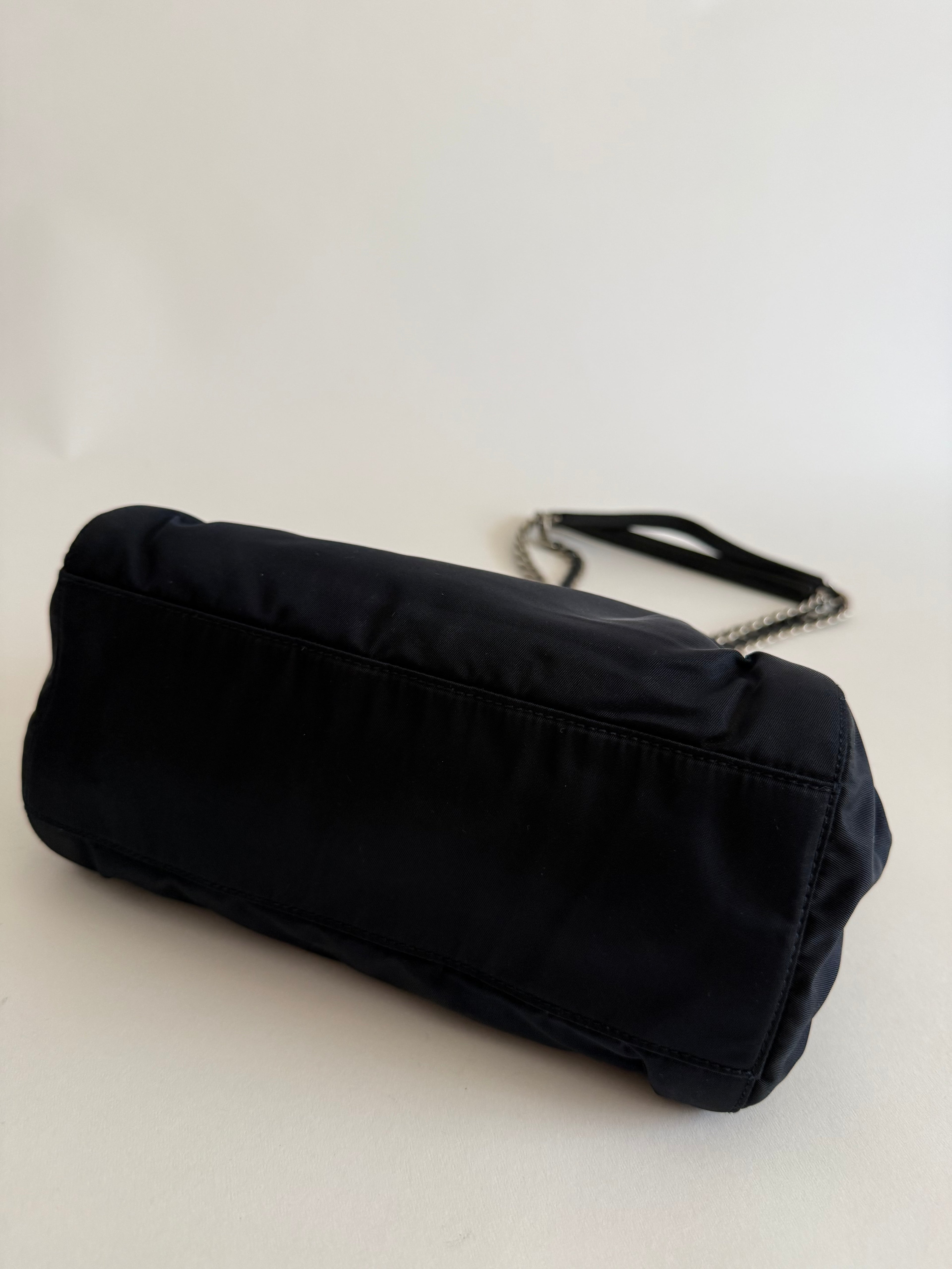 Prada blue 2000s shoulder bag