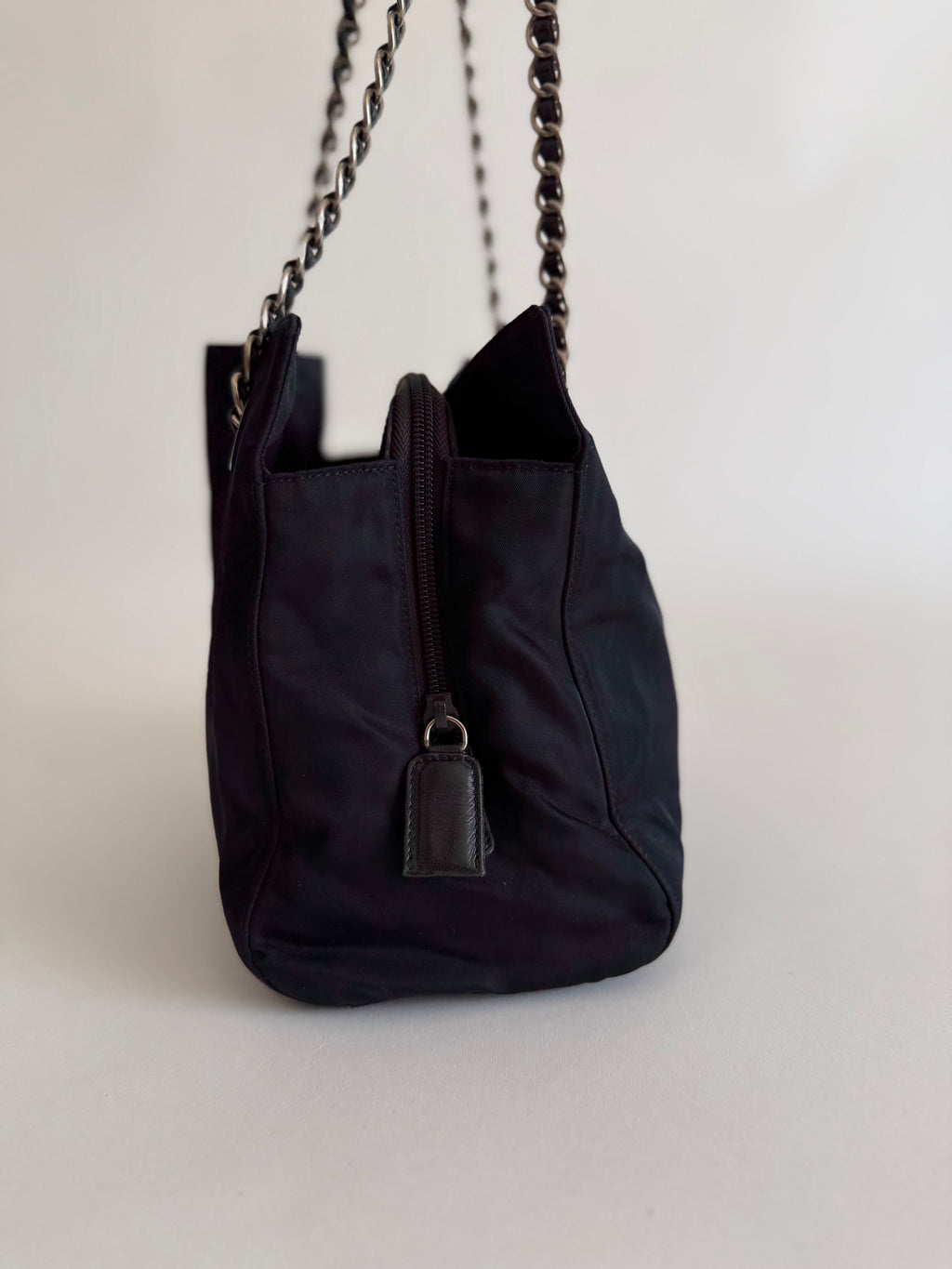 Prada blue 2000s shoulder bag