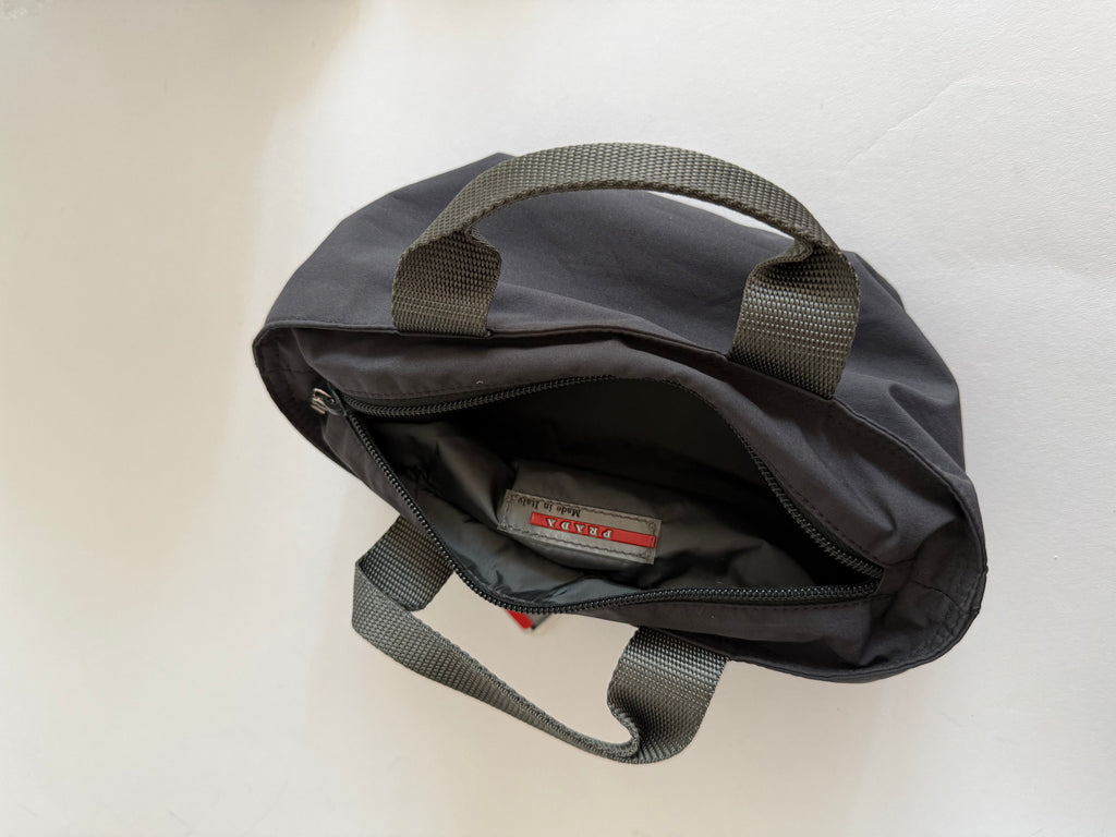 Prada sport small grey bag