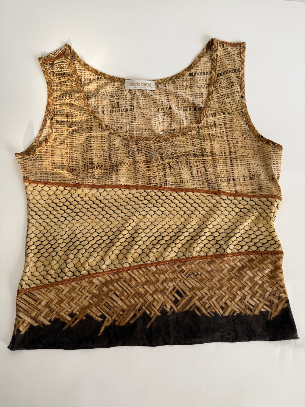 Roberto Cavalli SS 1997 Runway top