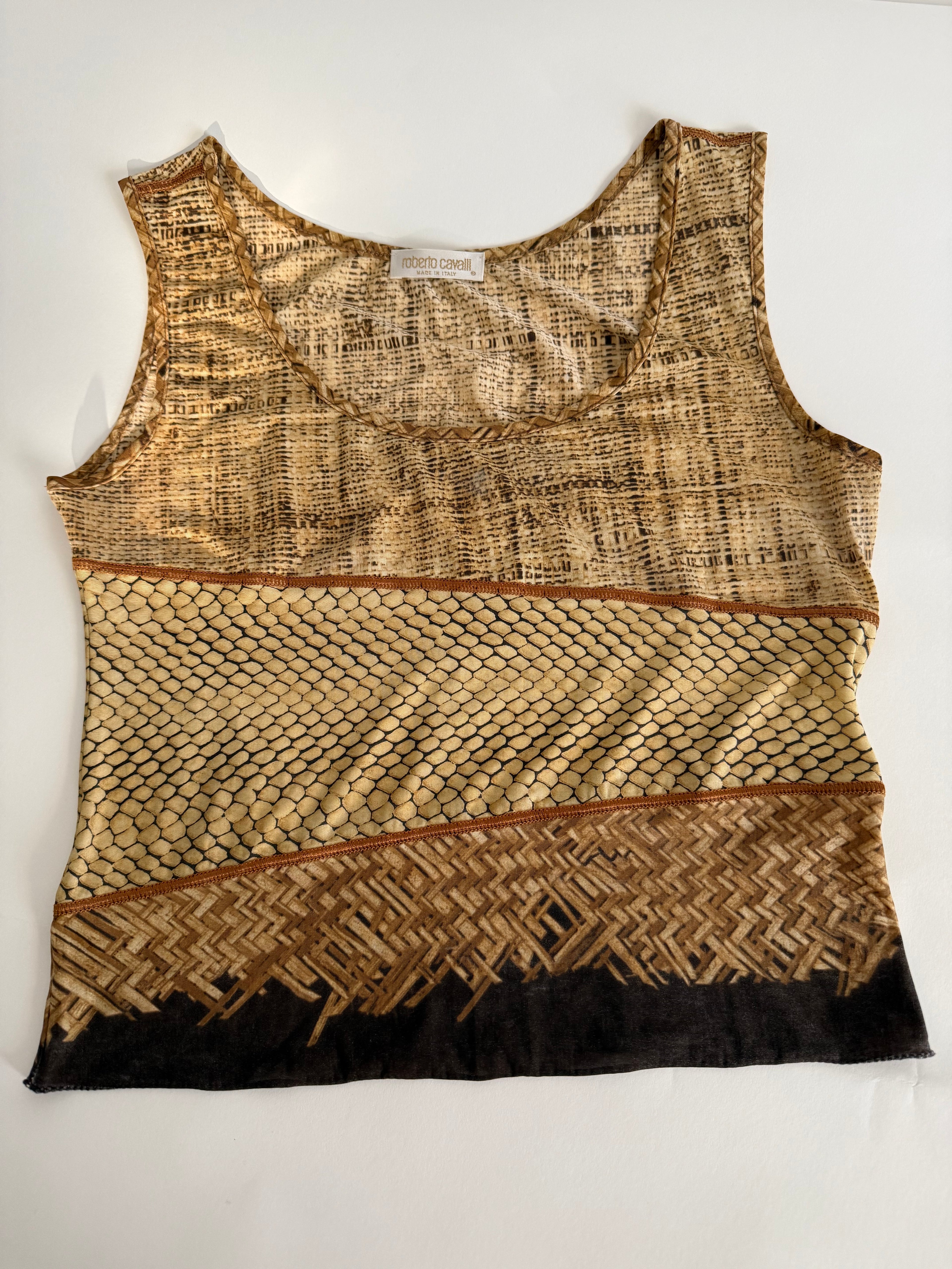 Roberto Cavalli SS 1997 Runway top