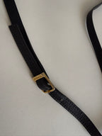 Yves Saint Laurent blue shoulder bag