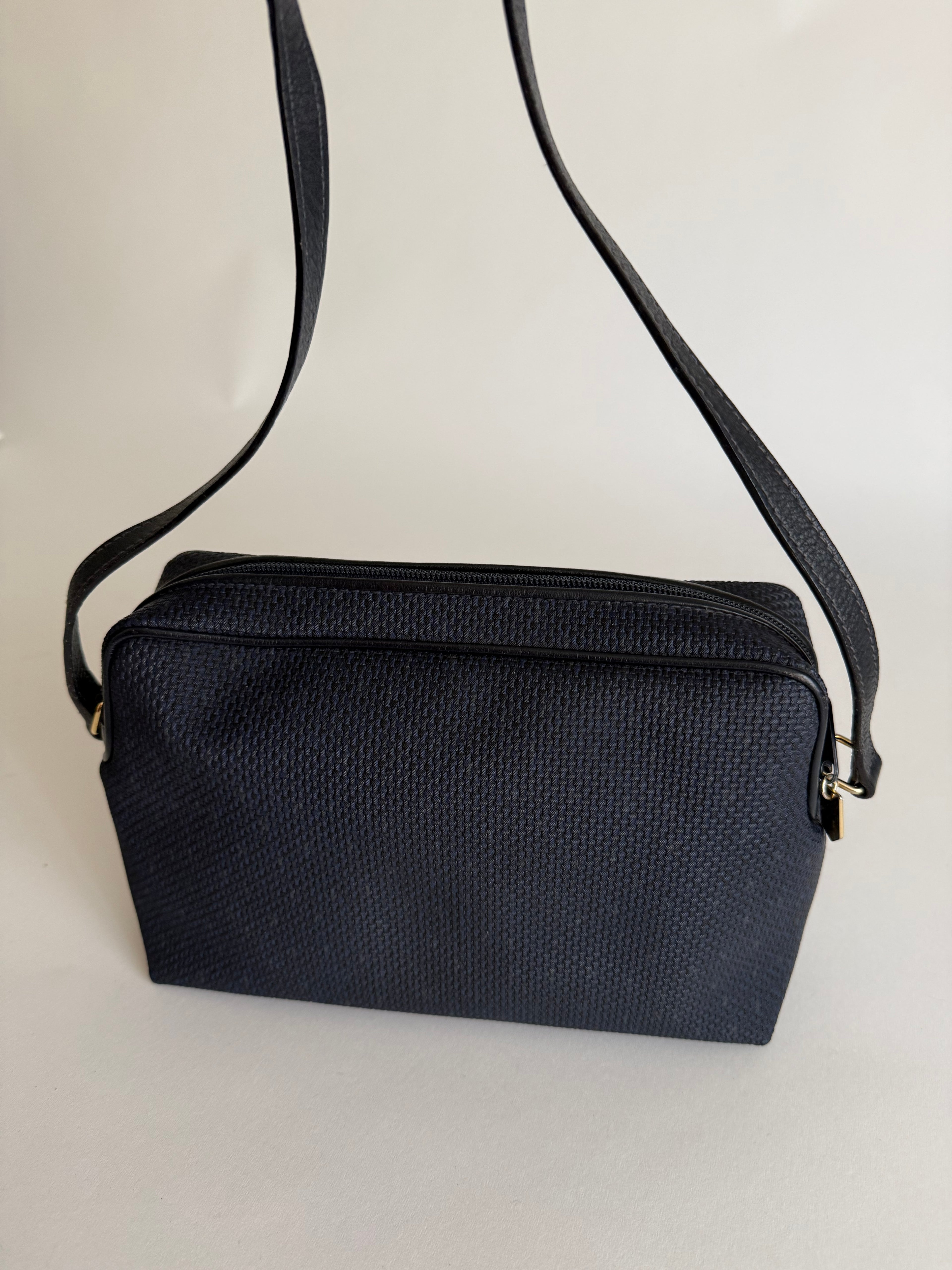 Yves Saint Laurent blue shoulder bag
