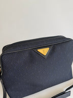 Yves Saint Laurent blue shoulder bag