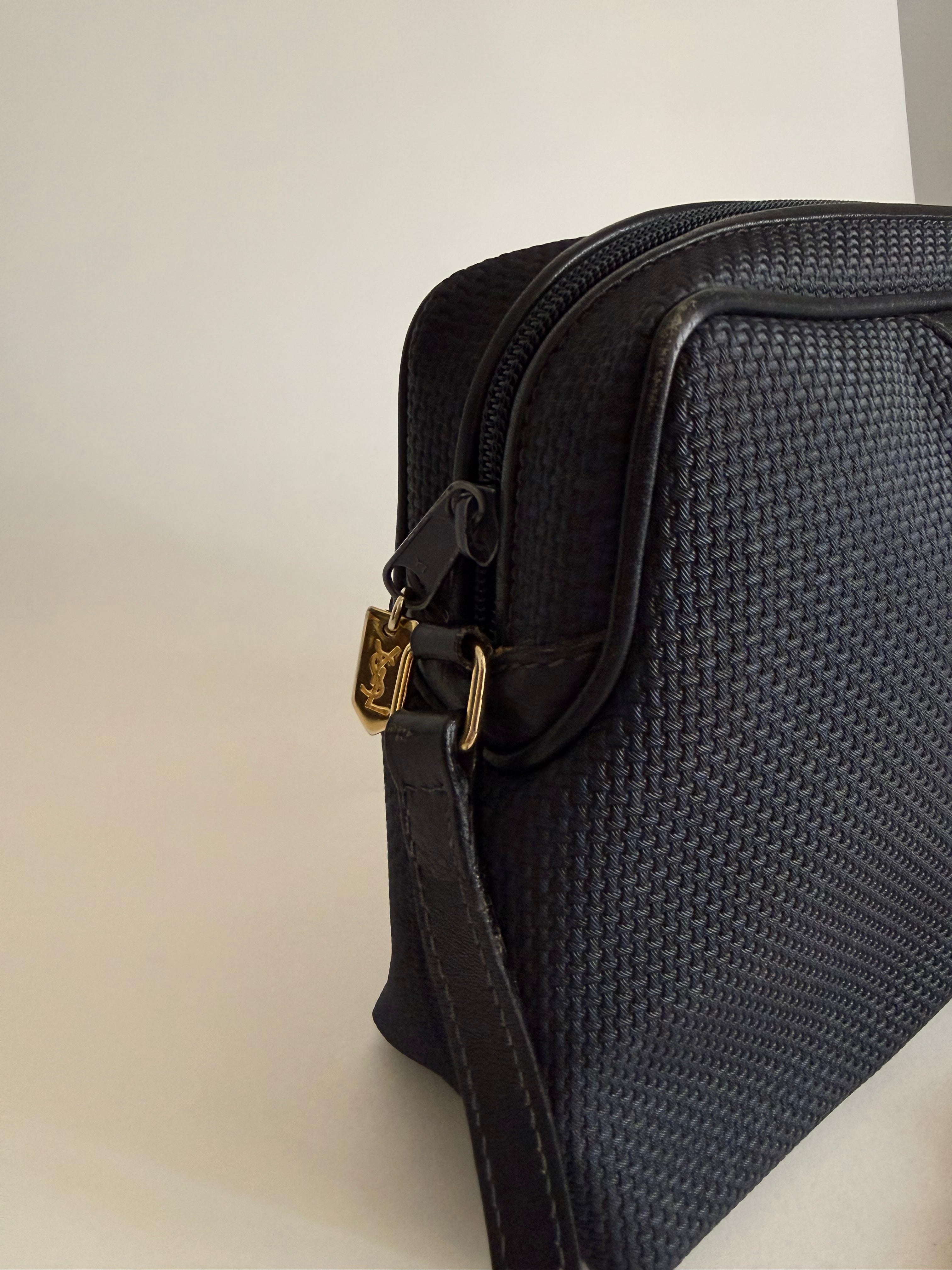Yves Saint Laurent blue shoulder bag – Emilia Archive Vintage