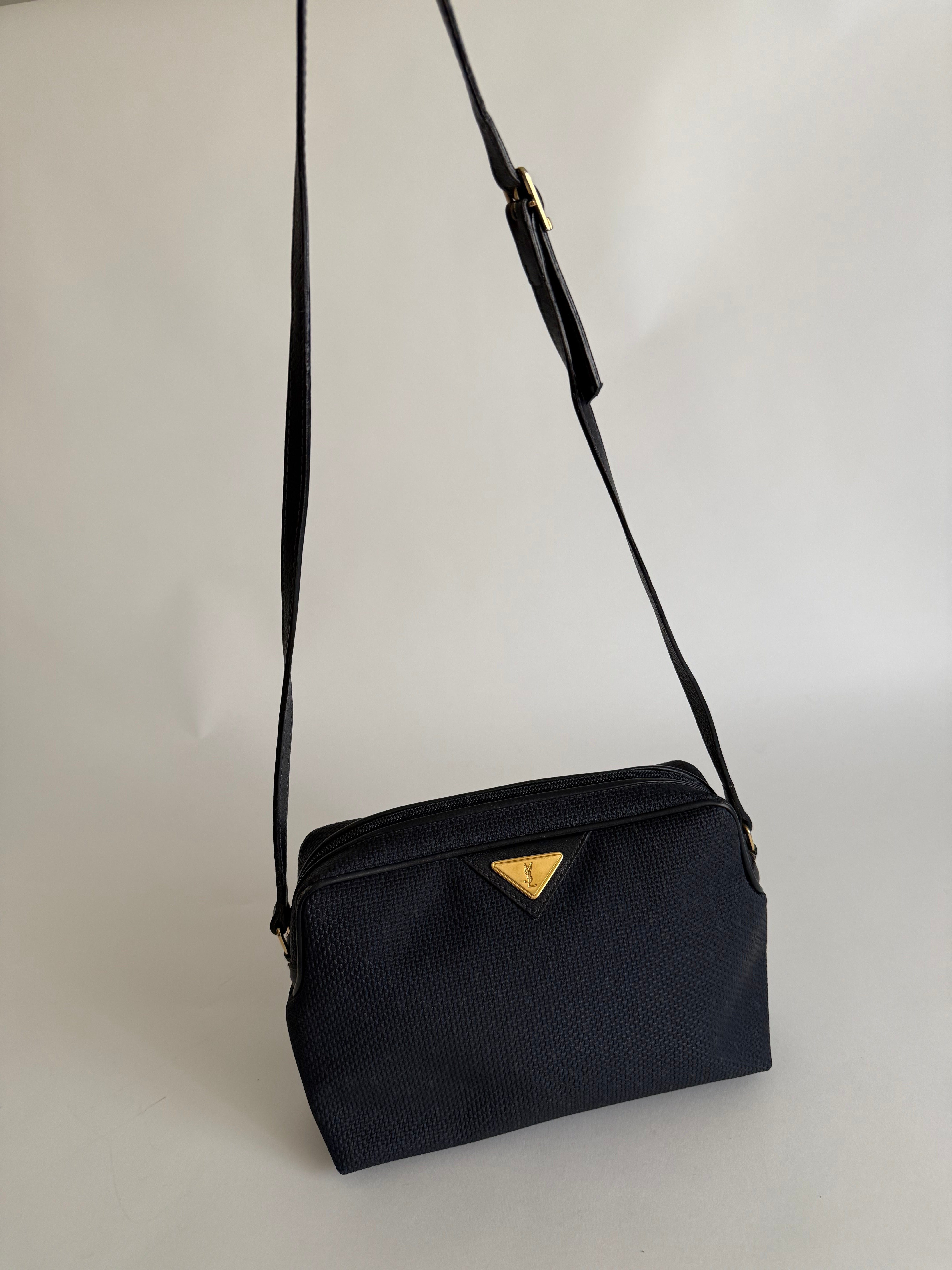 Yves Saint Laurent blue shoulder bag – Emilia Archive Vintage
