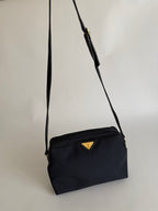 Yves Saint Laurent blue shoulder bag
