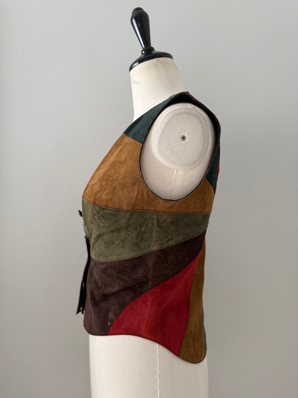 Dolce & Gabbana FW 2002 suede butterfly vest