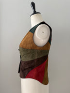 Dolce & Gabbana FW 2002 suede butterfly vest