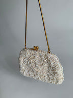 White purse antique