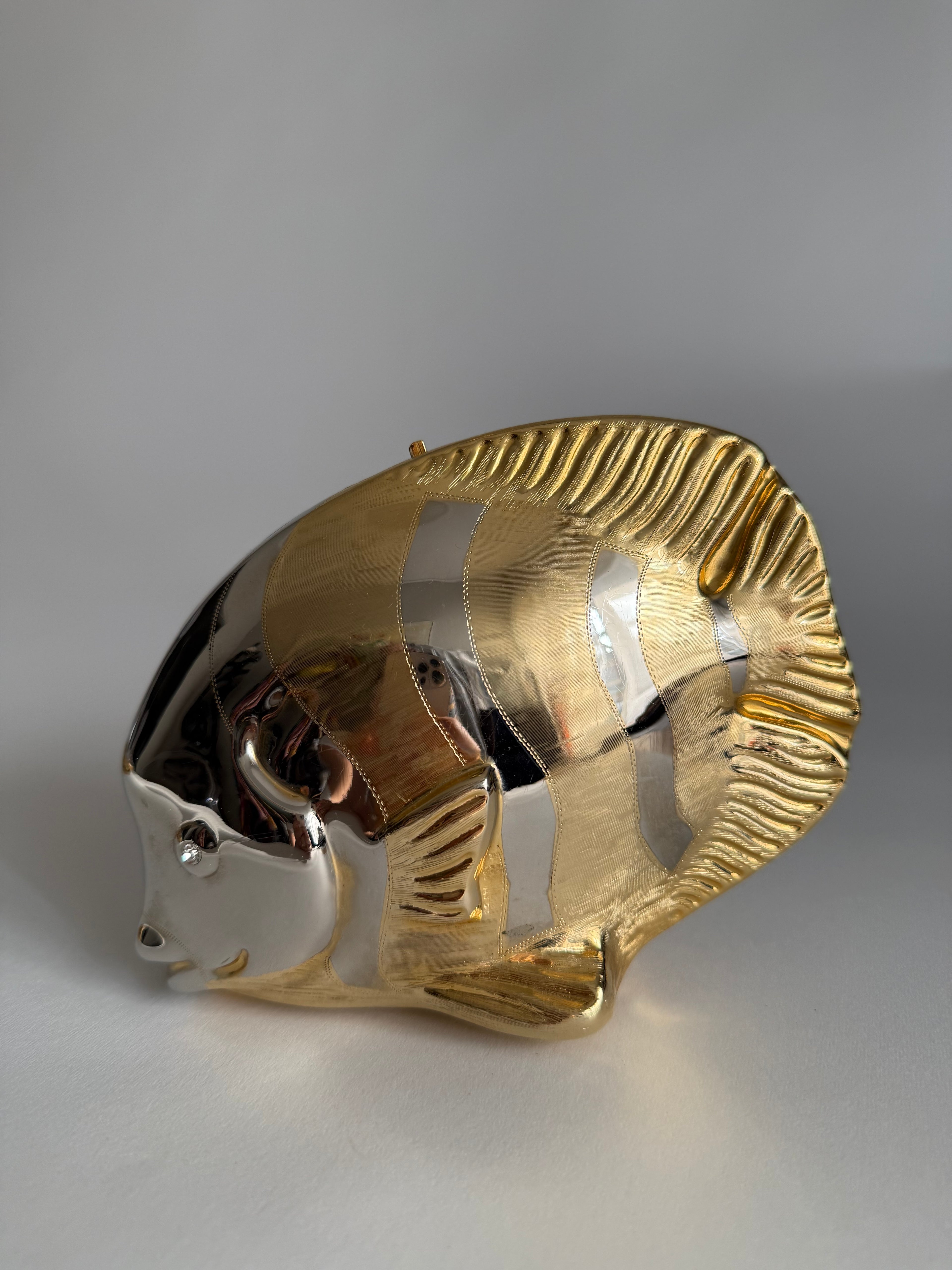 Rare gold fish clutch 70/80s