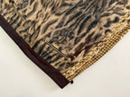 Roberto Cavalli FW 2003 Gold chains leopard pants jeans
