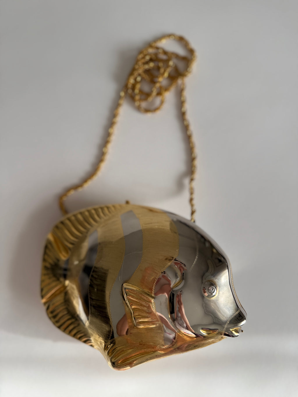 Rare gold fish clutch 70/80s