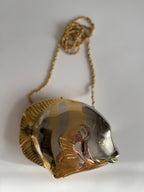 Rare gold fish clutch 70/80s