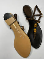 Gucci 2000s bamboo sandals