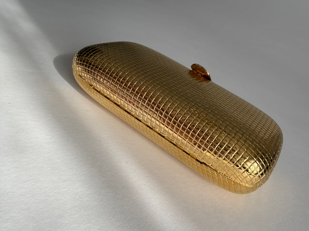 Gold clutch vintage