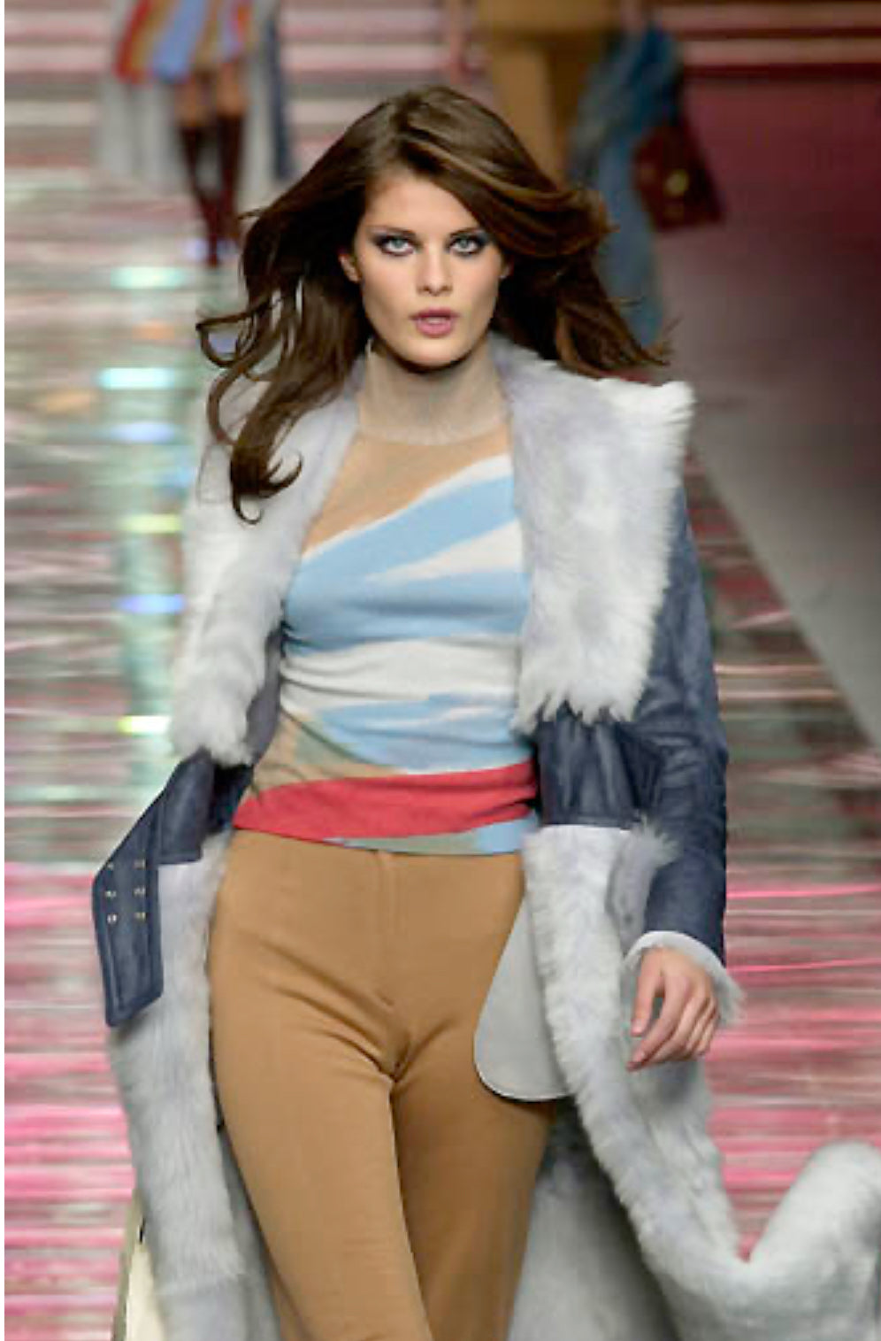Gianni Versace FW 2001 Runway wool sweater turtleneck