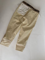 Roberto Cavalli SS 2004 Runway capri beige pants
